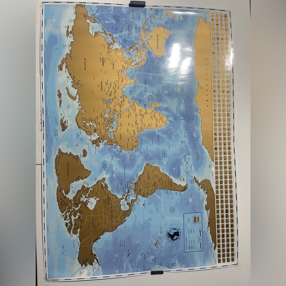 Wonderful Maps Scratch Off - Picture 11 of 14